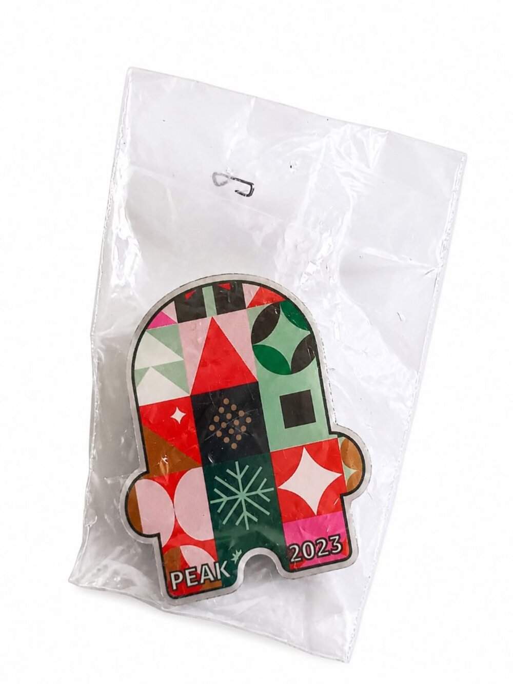 Amazon Peccy Peak 2023 Employee Enamel Pin Holiday Exclusive New